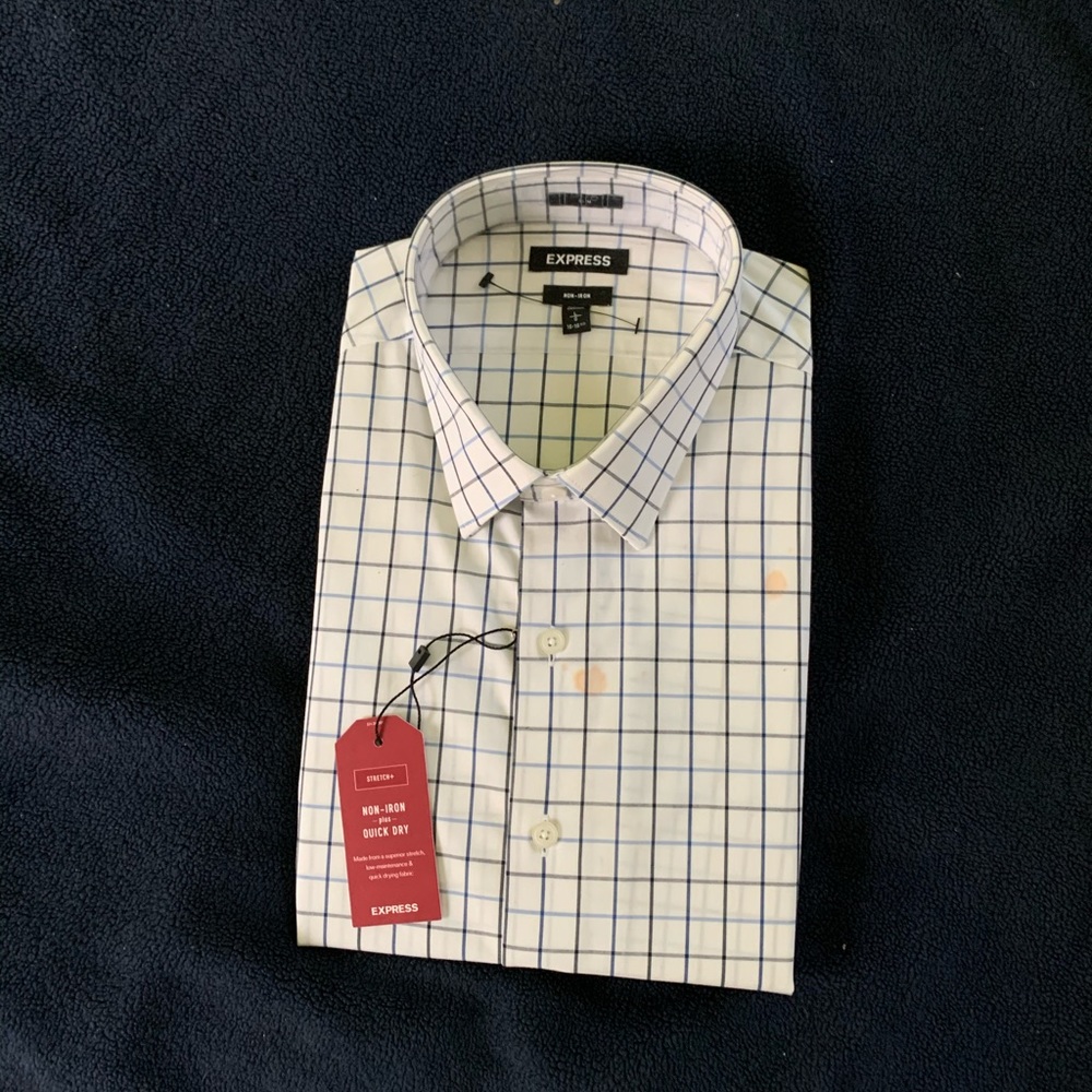 Express men’s performance dress shirt